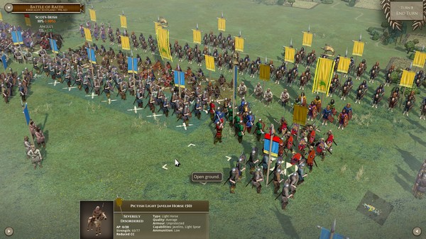 Screenshot z Field of Glory II: Age of Belisarius Screenshot z Field of Glory II: Age of Belisarius