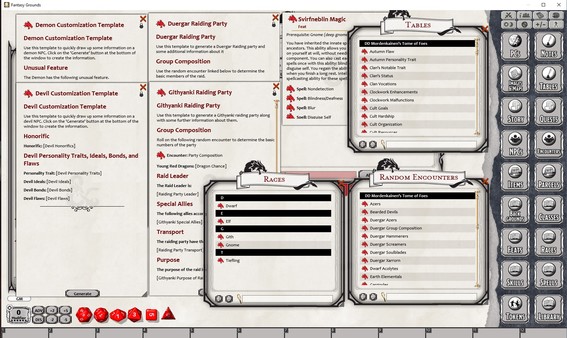 Fantasy Grounds - D&D Mordenkainen's Tome of Foes