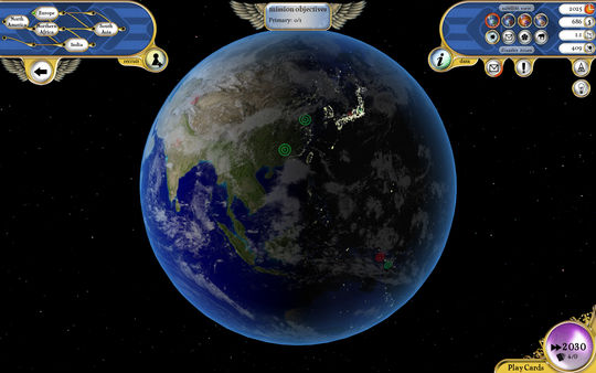 Screenshot z Fate of the World