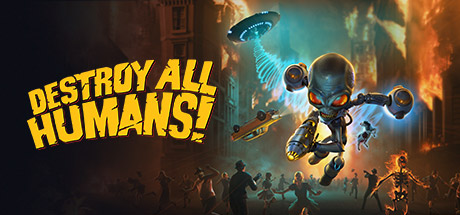 Steam header art for Destroy All Humans!