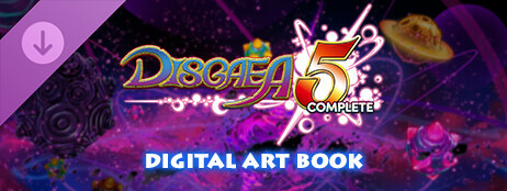Disgaea 5 Complete - Digital Art Book cover art