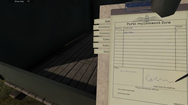 Plane Mechanic Simulator.