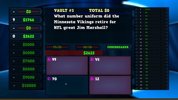 Screenshot z Trivia Vault Football Trivia