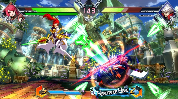 BBTAG DLC Character Pack Vol.4 - Izayoi/Mitsuru/Merkava