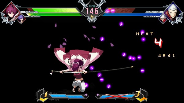 Screenshot z BBTAG DLC Character Pack Vol.5 - Mai⁄Akihiko⁄Yuzuriha