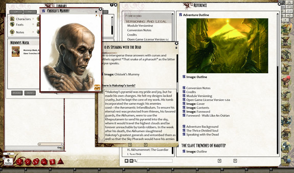 Fantasy Grounds - Pathfinder RPG - Mummy’s Mask AP 5: The Slave Trenches of Hakotep (PFRPG)