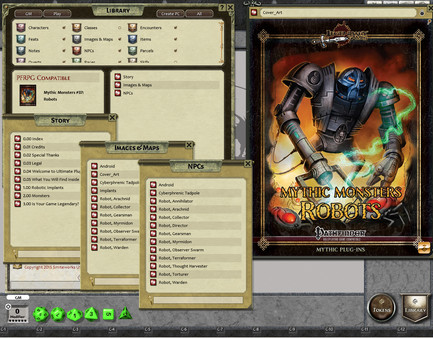 Fantasy Grounds - Mythic Monsters #37: Robots (PFRPG)