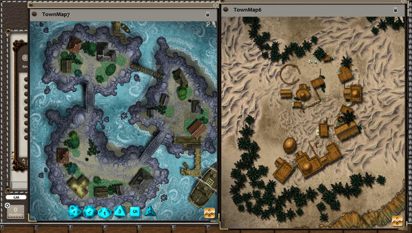 Fantasy Grounds - Town and Village Map Pack by Joshua Watmough (Map Pack)