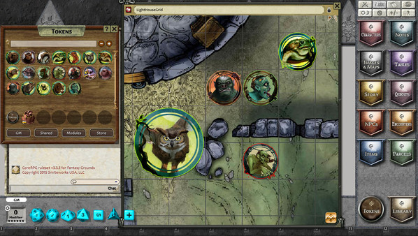 Fantasy Grounds - Fantasy Token Pack by Joshua Watmough (Token Pack)
