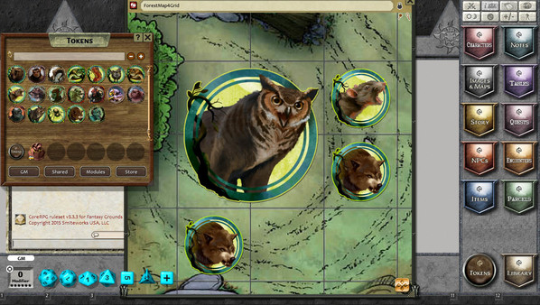 Fantasy Grounds - Fantasy Token Pack by Joshua Watmough (Token Pack)