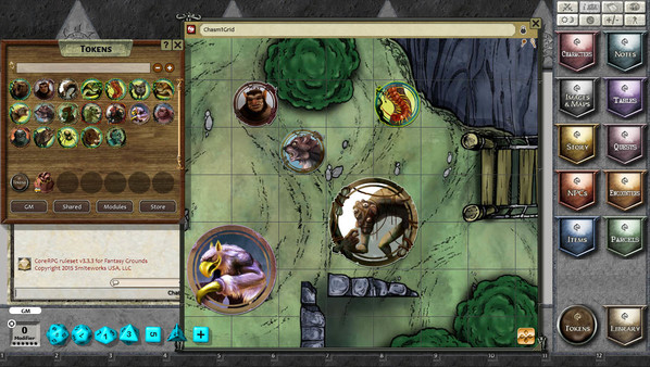 Fantasy Grounds - Fantasy Token Pack by Joshua Watmough (Token Pack)
