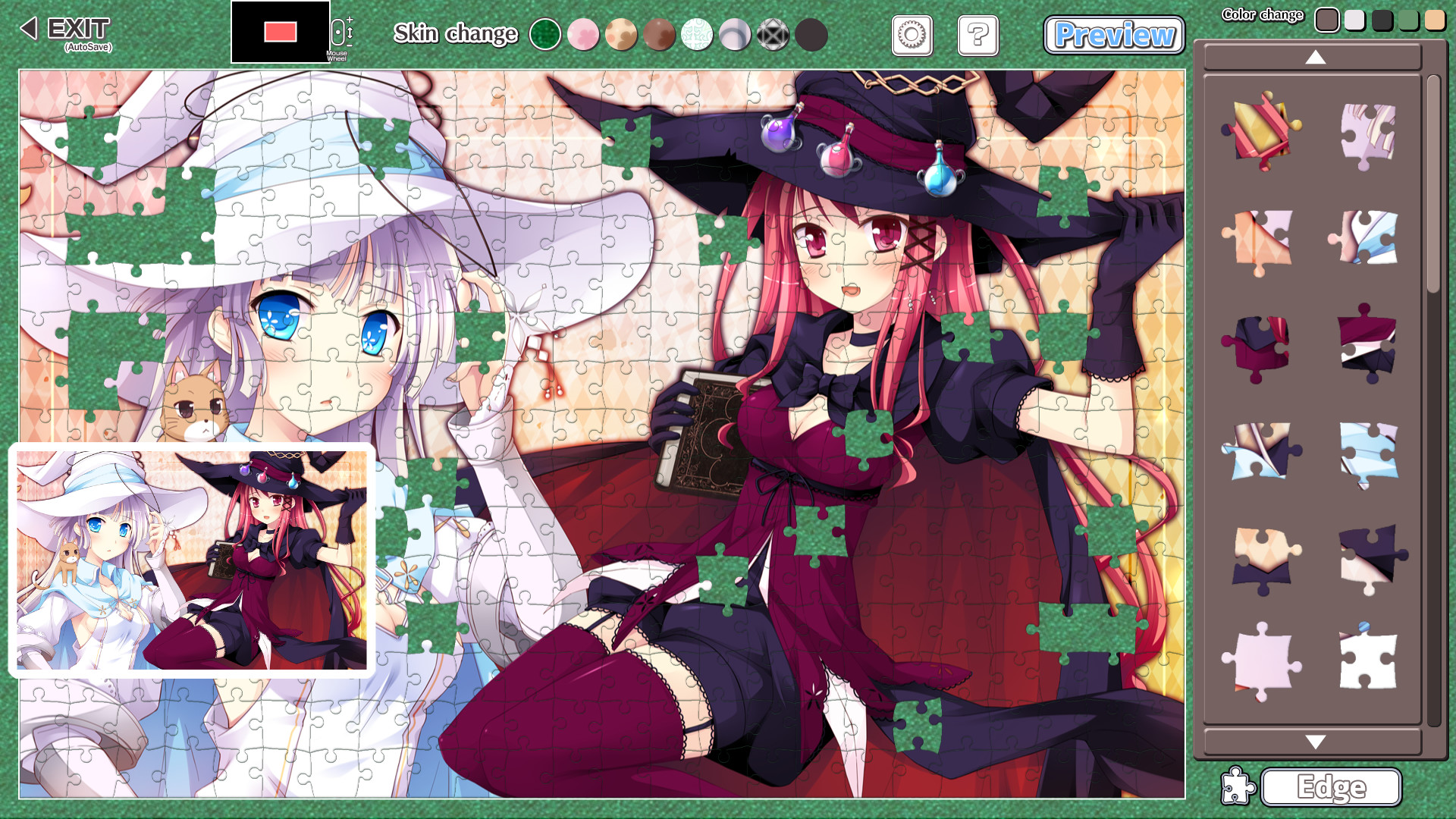 Moe Jigsaw - Witch's Garden Pack Featured Screenshot #1