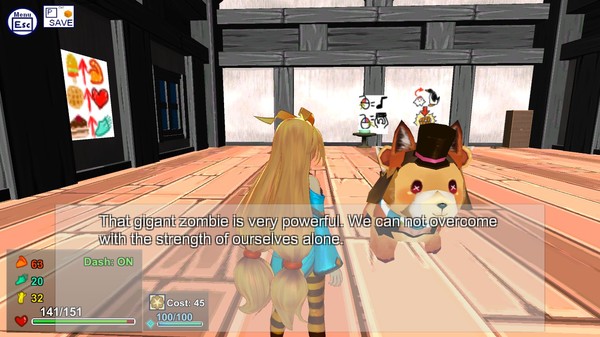 Attack of the Gigant Zombie vs Unity chan.