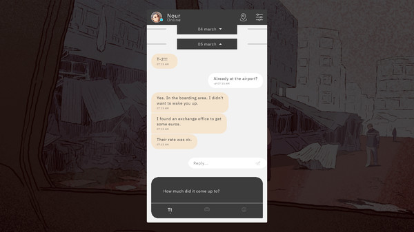 Screenshot 2 of Bury Me, My Love - additional gameplay view