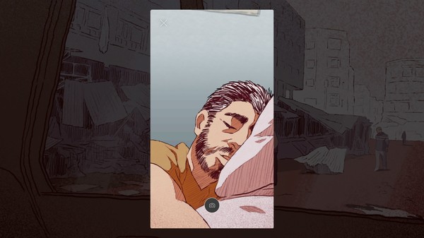 Screenshot of Bury Me, My Love gameplay showing in-action mechanics