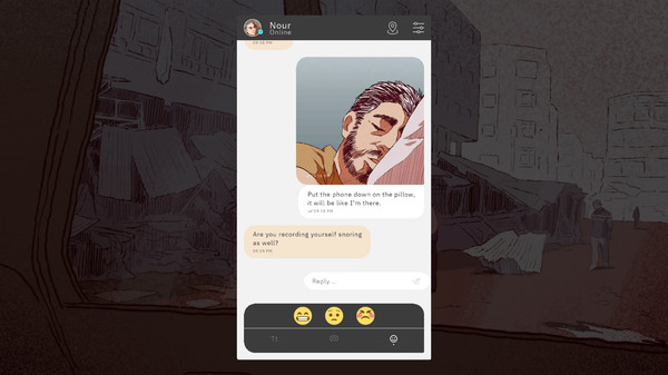 Screenshot 3 of Bury Me, My Love - more gameplay footage