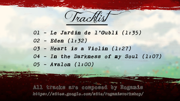 Screenshot z Garden of Oblivion Original Soundtrack