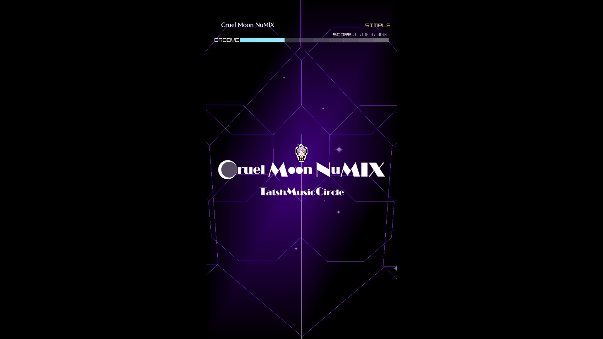 Groove Coaster - Cruel Moon NuMIX Featured Screenshot #1