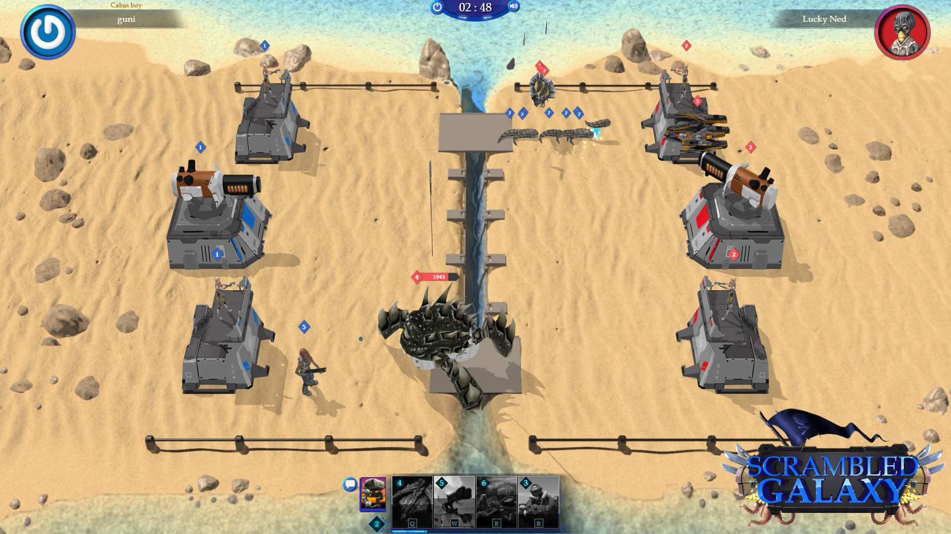 #5. Scrambled Galaxy (Steam) 来自: Juvty Worlds