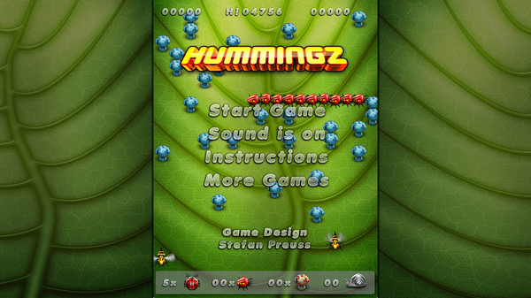 Hummingz - Retro Arcade action revised.