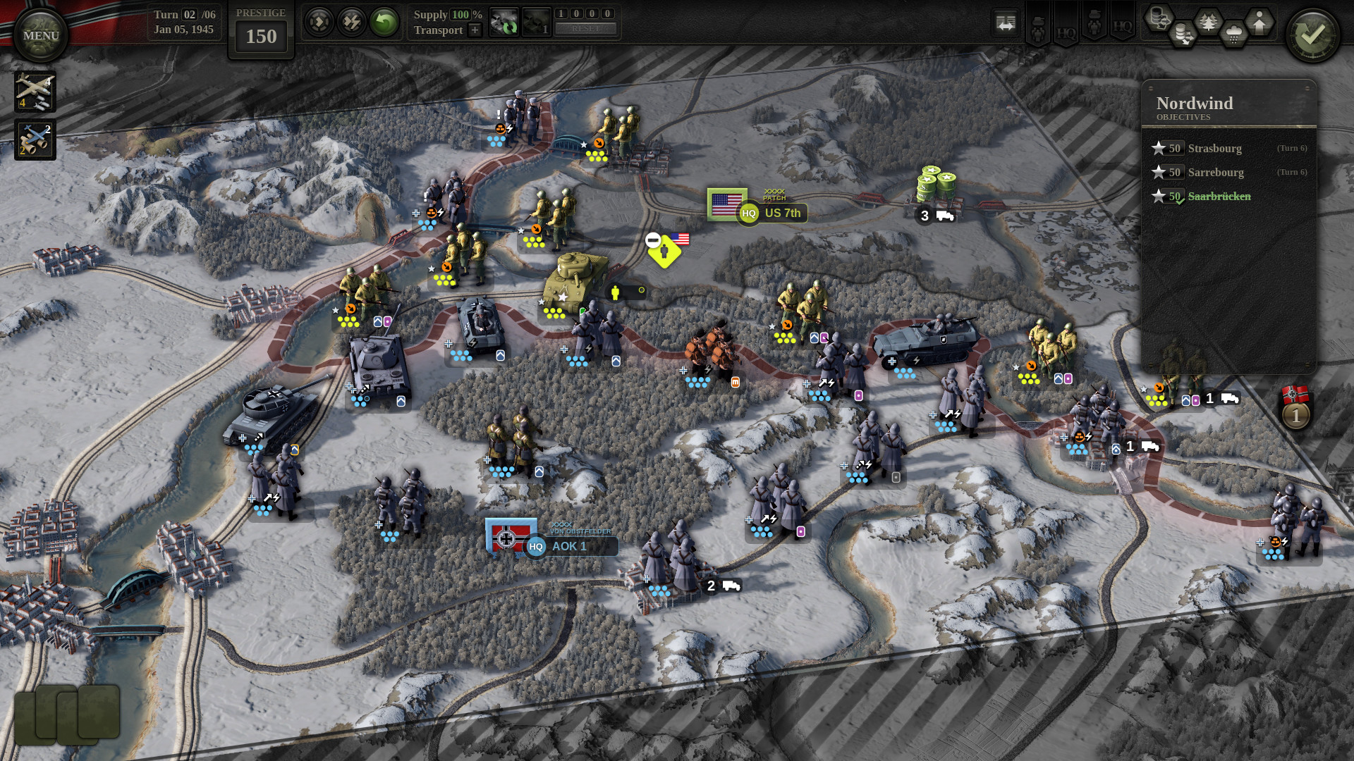 screenshot of Unity of Command II 3