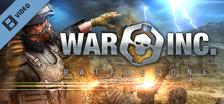 War Inc. Battlezone Trailer game cover