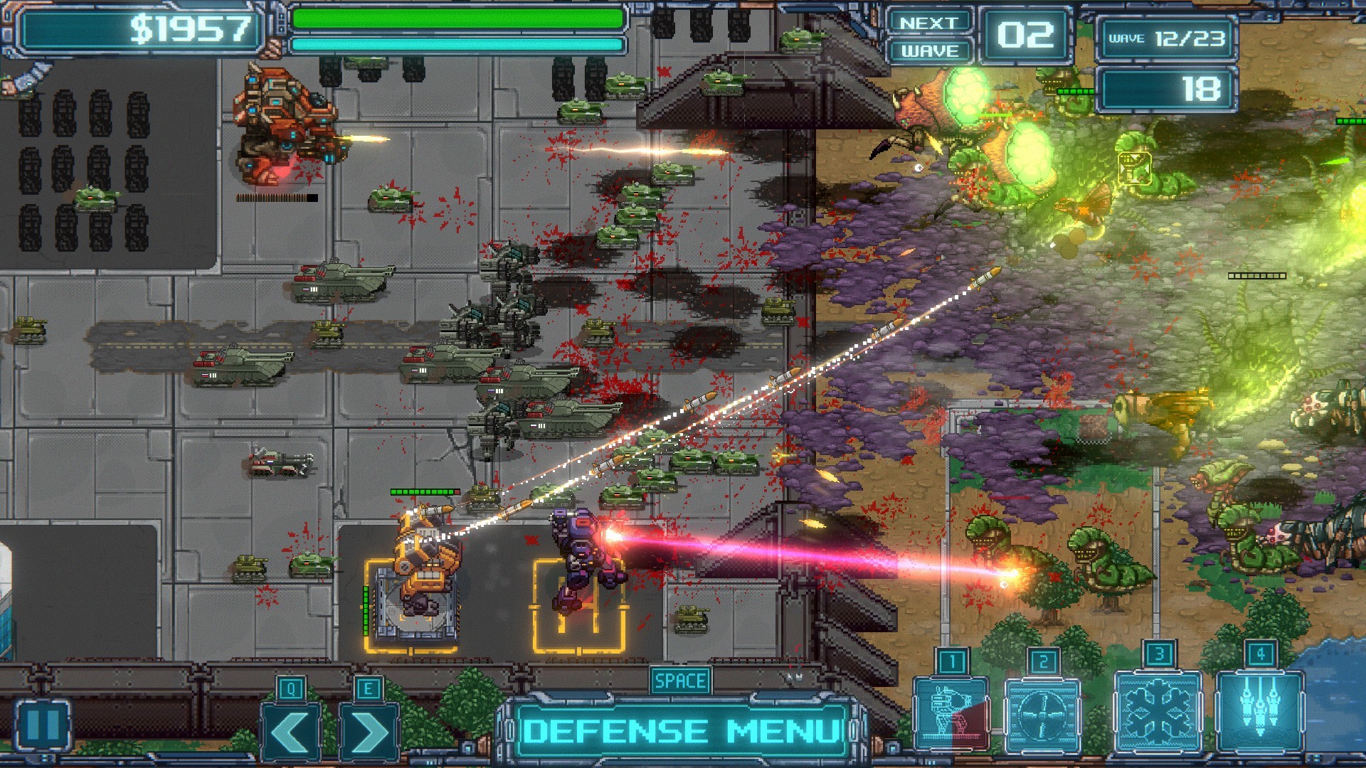 Mechs V Kaijus — Tower Defense