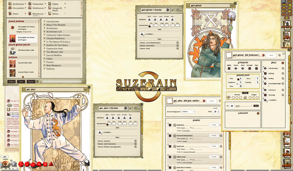 Fantasy Grounds - Noir Knights Intro Pack (Savage Worlds)