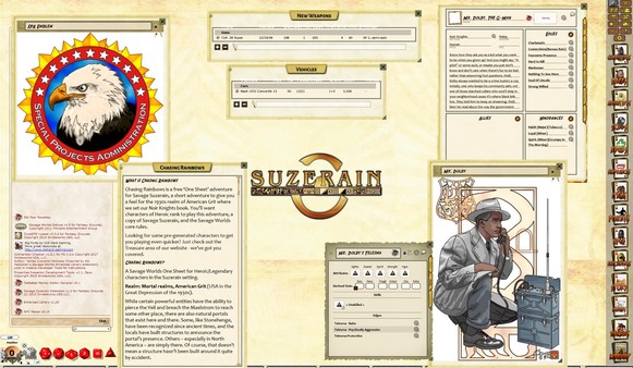 Fantasy Grounds - Noir Knights Intro Pack (Savage Worlds)