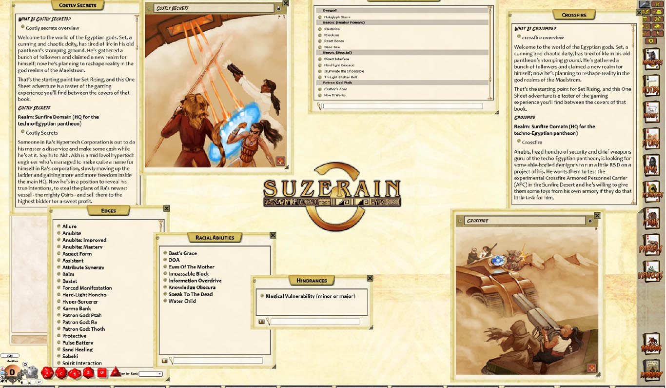 Fantasy Grounds - Set Rising Intro Pack (Savage Worlds) screenshot 2