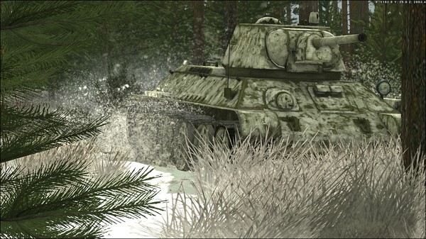 Screenshot z Graviteam Tactics: Black Snow