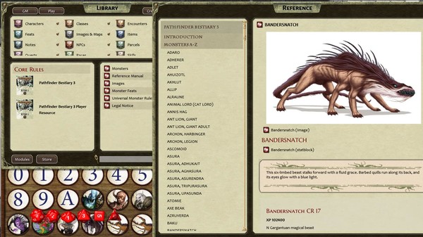 Fantasy Grounds - Pathfinder RPG - Bestiary 3 Pack (PFRPG)