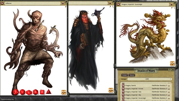 Fantasy Grounds - Pathfinder RPG - Bestiary 3 Pack (PFRPG)