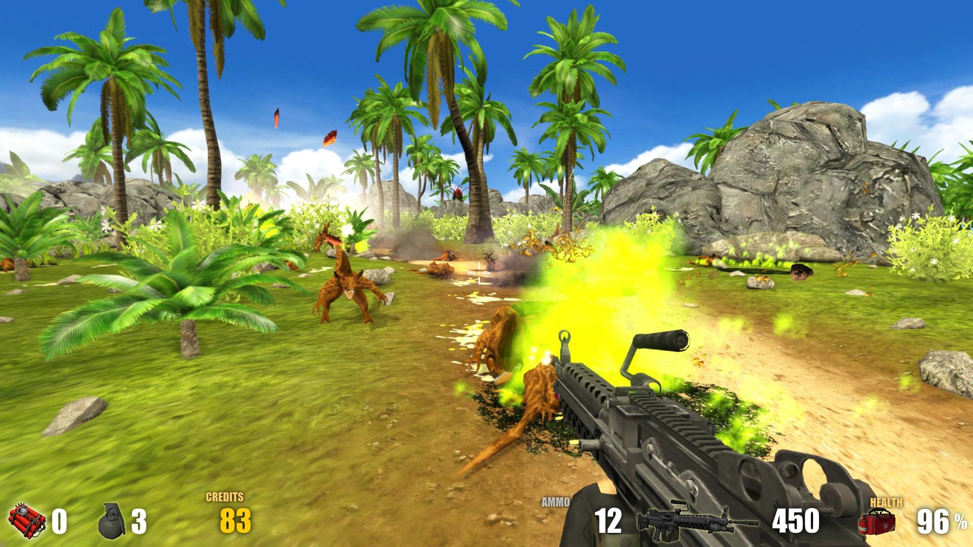 Action Alien: Tropical screenshot #3