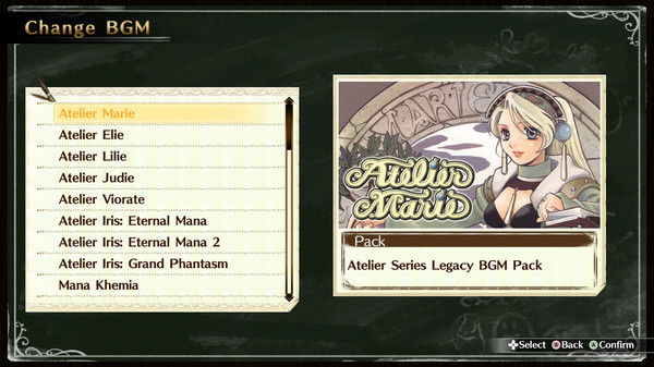 Atelier Lydie & Suelle Atelier Series BGM Pack