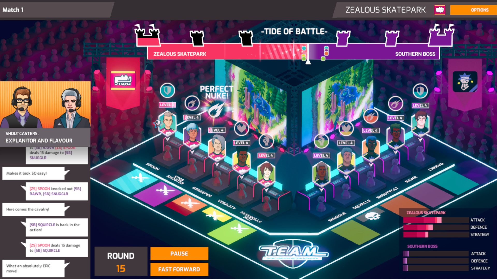 #2. Total Esports Action Manager (Steam) Podle: Mighty Games