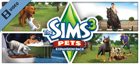 The Sims 3 Pets Trailer game cover