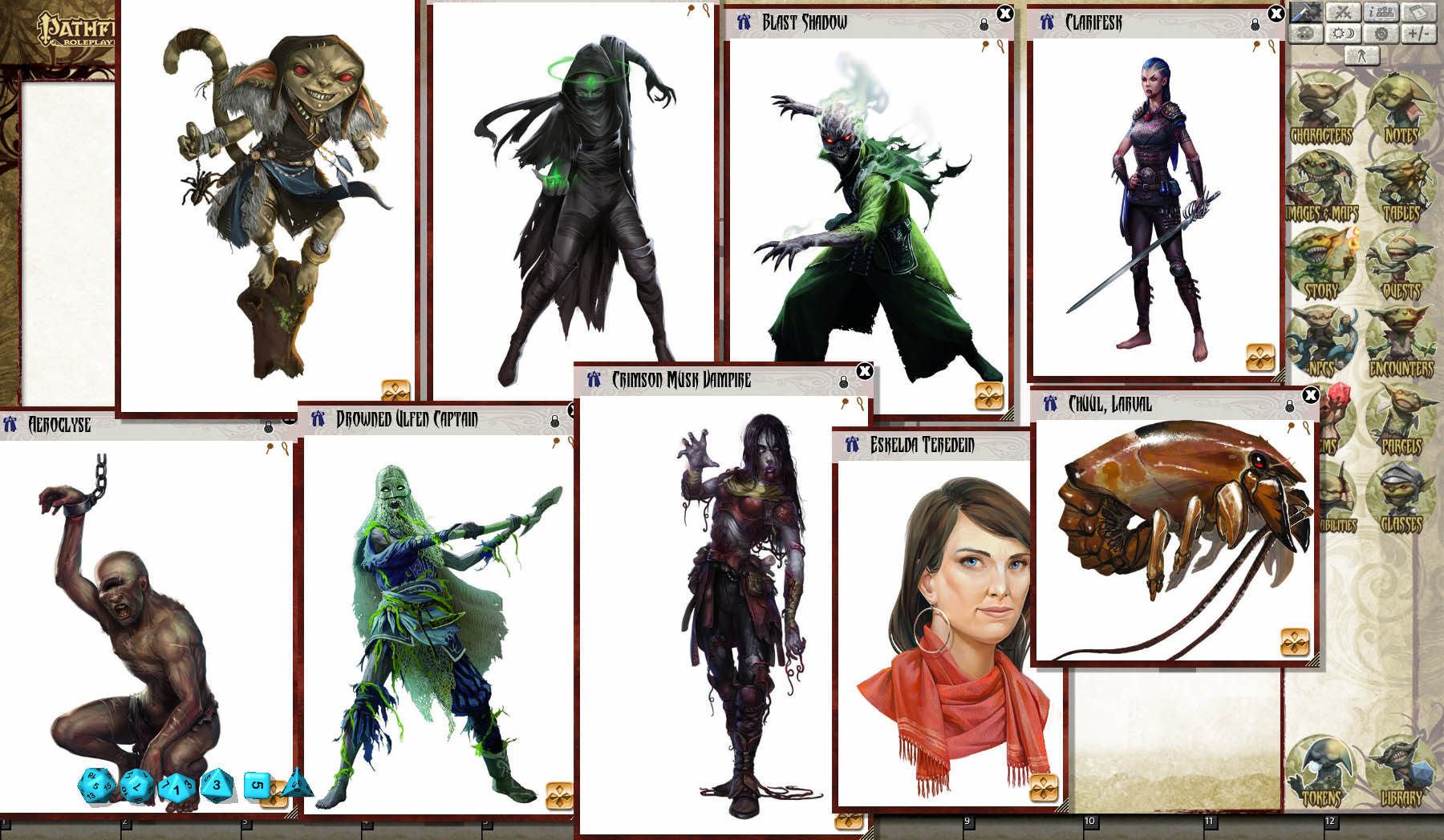 Fantasy Grounds - Pathfinder RPG - Ruins of Azlant AP 2: Into the Shattered Continent (PFRPG) Featured Screenshot #1