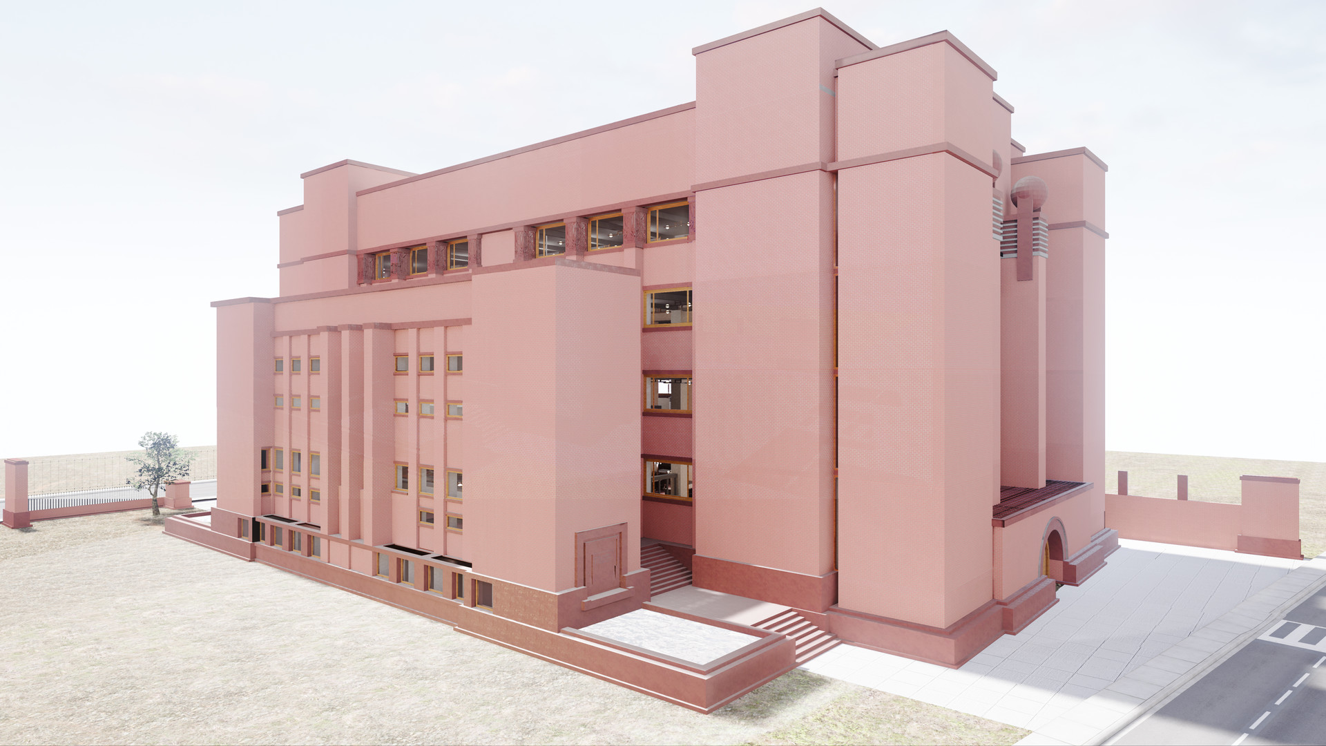 #3. Larkin building by Frank Lloyd Wright (Steam) 由: Xperitus