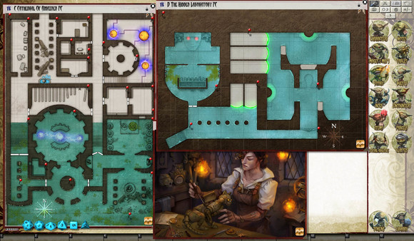 Fantasy Grounds - Pathfinder RPG - Ruins of Azlant AP 3: The Flooded Cathedral (PFRPG)