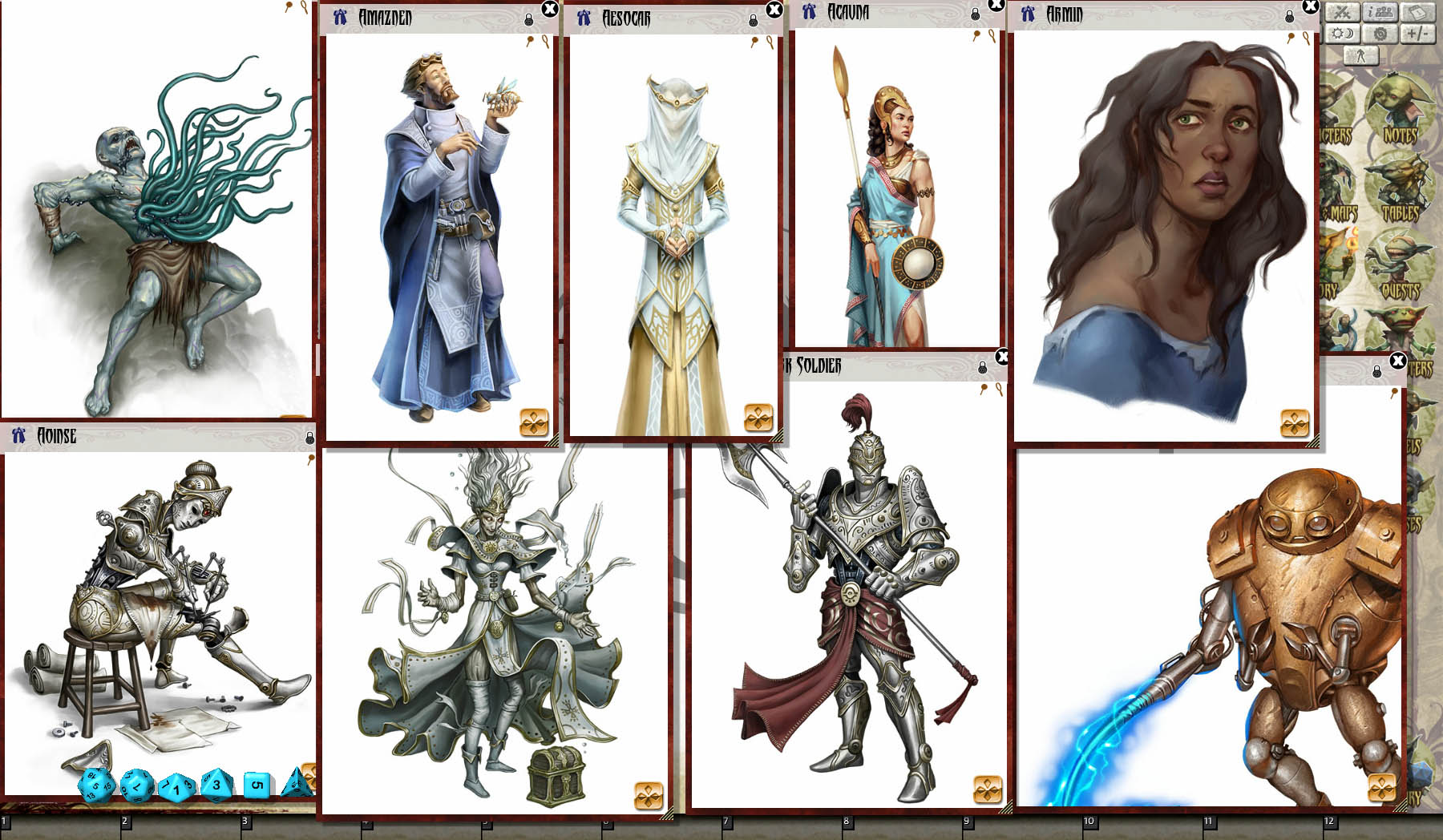 Fantasy Grounds - Pathfinder RPG - Ruins of Azlant AP 3: The Flooded Cathedral (PFRPG) screenshot 1