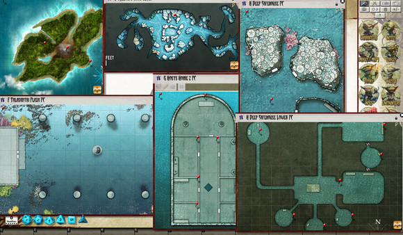 Fantasy Grounds - Pathfinder RPG - Ruins of Azlant AP 4: City in the Deep (PFRPG)