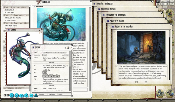 Fantasy Grounds - Pathfinder RPG - Ruins of Azlant AP 5: Tower of the Drowned Dead (PFRPG)