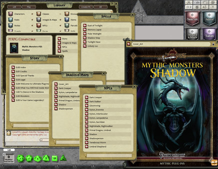 Fantasy Grounds - Mythic Monsters #32: Shadow (PFRPG)