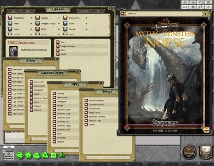 Fantasy Grounds - Mythic Monsters #33: Norse (PFRPG)