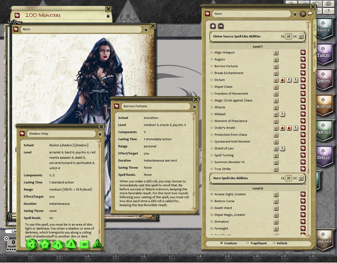 Fantasy Grounds - Mythic Monsters #33: Norse (PFRPG) screenshot 3