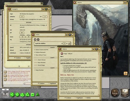 Fantasy Grounds - Mythic Monsters #33: Norse (PFRPG)