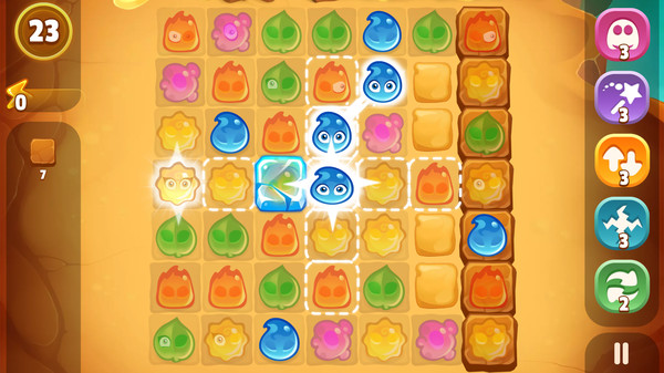 Screenshot z Doodle God: Mighty Trio - Rocket Boost DLC