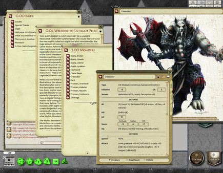 Fantasy Grounds - Mythic Monsters #24: Masters of Chaos (PFRPG)