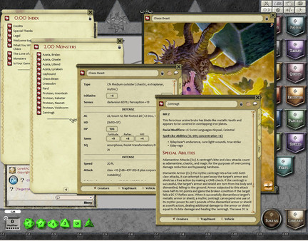 Fantasy Grounds - Mythic Monsters #24: Masters of Chaos (PFRPG)
